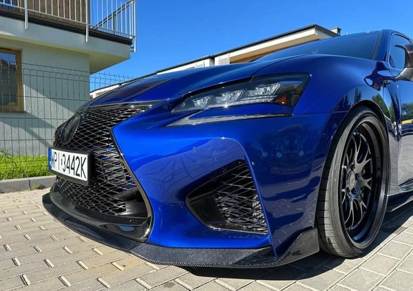 Lexus GS cena 349000 przebieg: 69000, rok produkcji 2016 z Biała małe 106